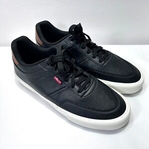 Levi's Men's Munro UL Lace Up Sneakers Black White‎ US 10M